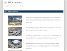 Tablet Screenshot of jmmills.com